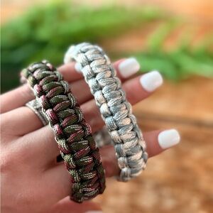 Braided Rope Bracelets Set of 2